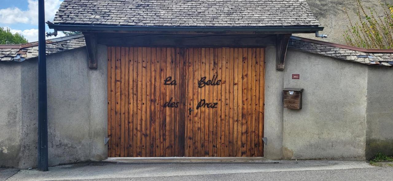 La Belle Des Praz Villa Mieussy Exteriör bild